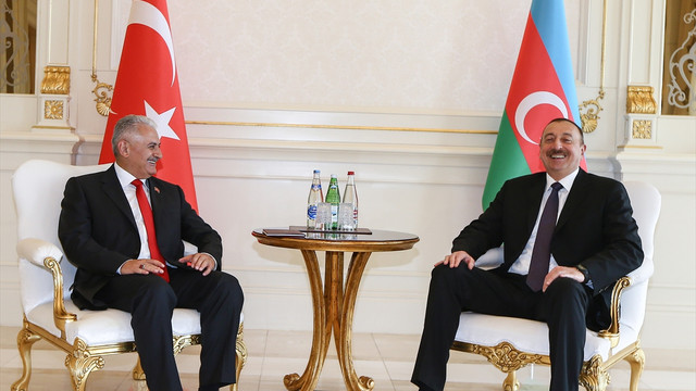 Başbakan Yıldırım Azerbaycan'da