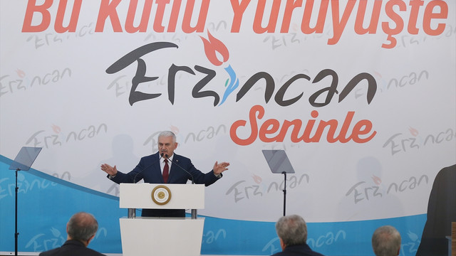Başbakan Yıldırım Erzincan'da