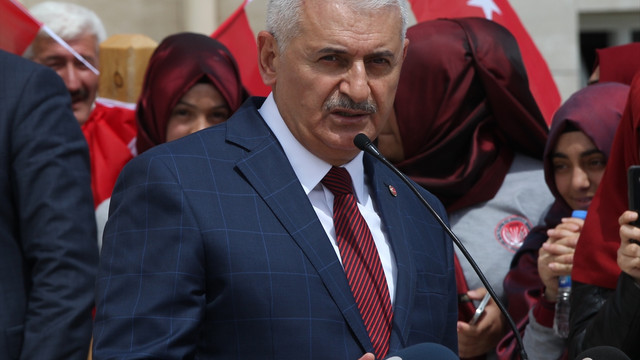 Başbakan Yıldırım Erzincan'da