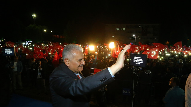 Başbakan Yıldırım Kütahya'da