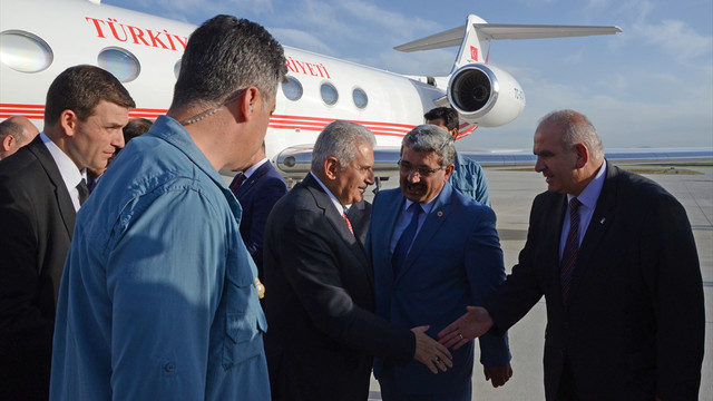 Başbakan Yıldırım Kütahya'ya geldi