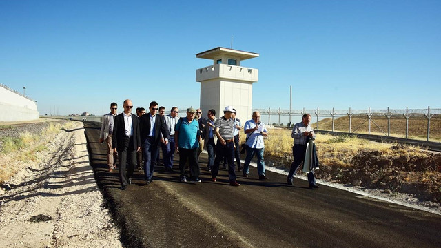 Basın Konseyi Yüksek Kurul Üyeleri Karkamış sınır hattında