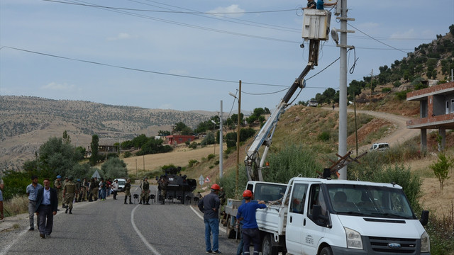 Batman'da sayaç gerginliği: 5 gözaltı