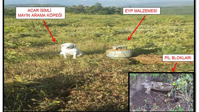 Bitliste yapılan terör operasyonunda patlayıcı yapımında kullanılan mühimmatlar ele geçirildi