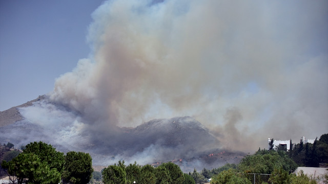 GÜNCELLEME - Bodrum'da makilik alanda yangın