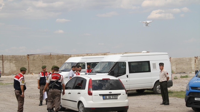 Çankırı'da jandarma kontrolü