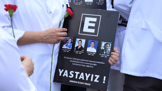 Cebeci Hastanesinde 4 eczacının öldürülmesi