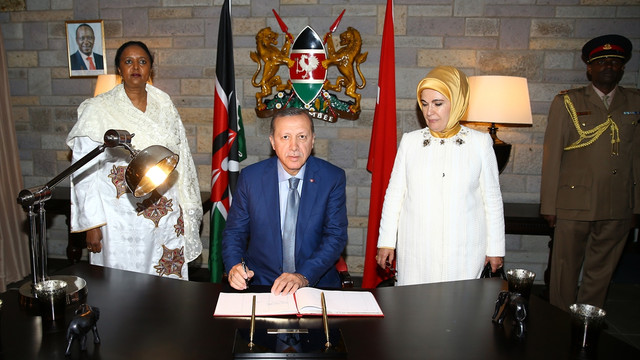 Cumhurbaşkanı Erdoğan Kenyada