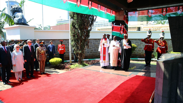 Cumhurbaşkanı Erdoğan Kenya'da