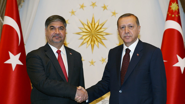 Cumhurbaşkanı Erdoğan'ın kabulü