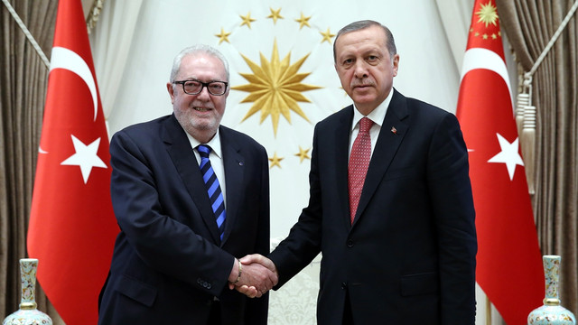 Cumhurbaşkanı Erdoğan'ın kabulü