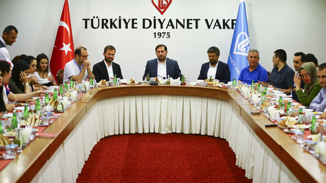 Türkiye Diyanet Vakfı'ndan basın mensuplarına iftar