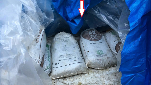 Diyarbakırdaki operasyonda 10 bin kilogram amonyum nitrat ele geçirildi