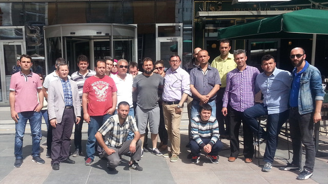 Dolandırıcılık mağduru engellilerden sessiz eylem