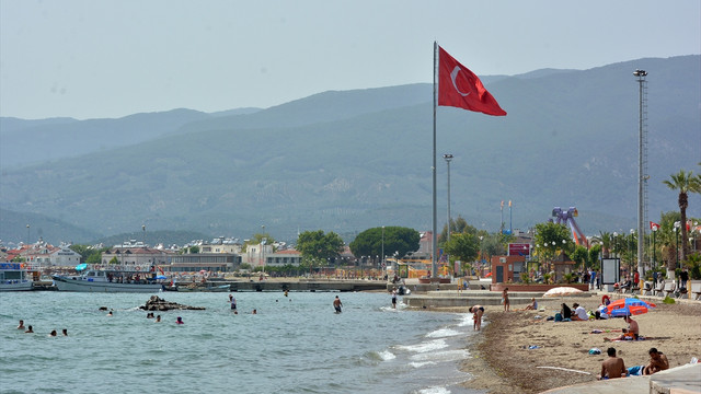 Edremit Körfezi'nde sıcak hava