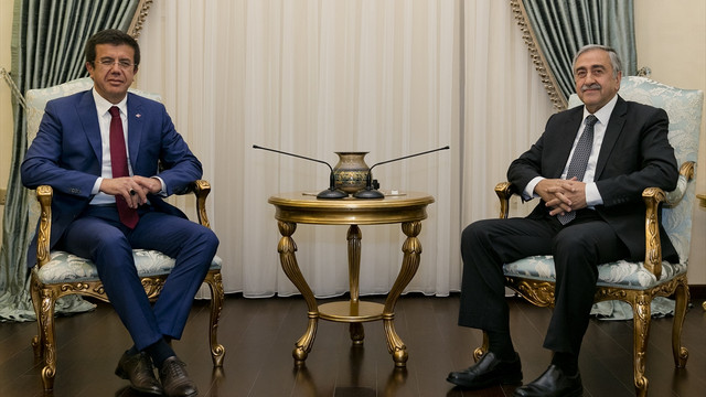 Ekonomi Bakanı Zeybekci KKTC'de