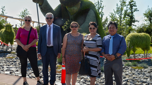 Ekvador heyeti EXPO 2016'yı ziyaret etti