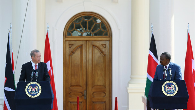 Erdoğan-Kenyatta ortak basın toplantısı