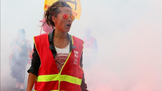 Fransada grev ve protestolar devam ediyor!
