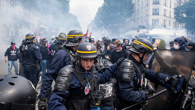 Fransa'da grev ve protestolar