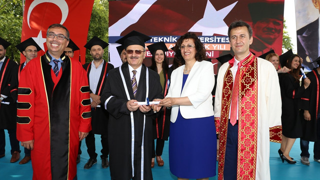 Gebze Teknik Üniversitesinde mezuniyet töreni