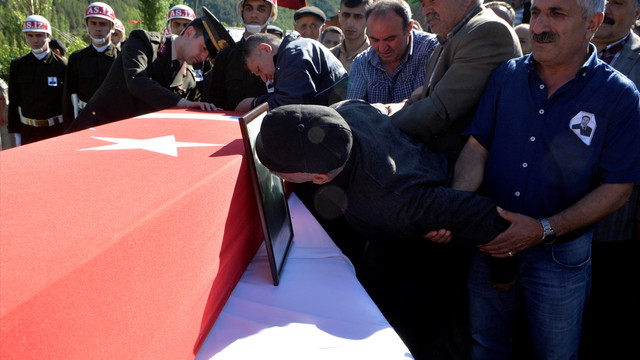 Gümüşhane'de askeri araca düzenlenen silahlı saldırı