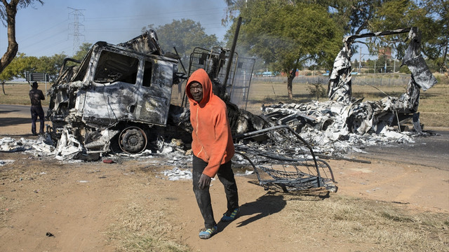 Güney Afrika'daki protestolar