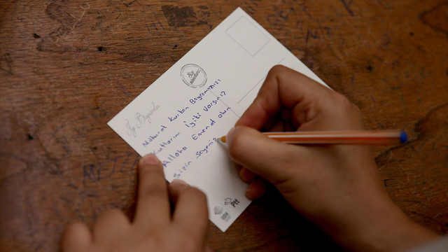 PTT'den güvenlik güçlerine tebrik kartı