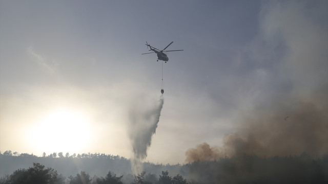GÜNCELLEME - Hatay'da orman yangını