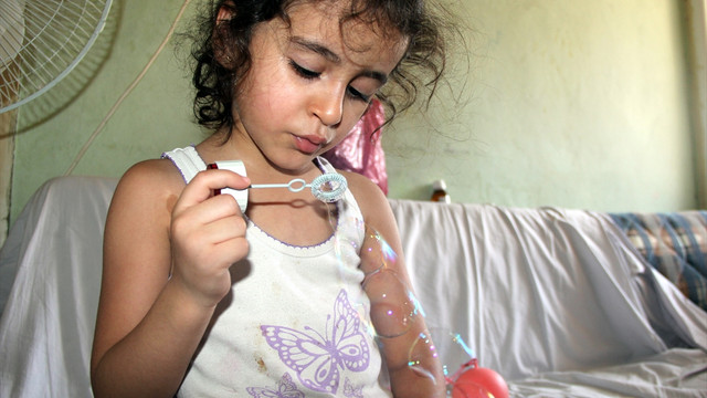 Hatay'da Suriyeli sığınmacılara ramazan yardımı