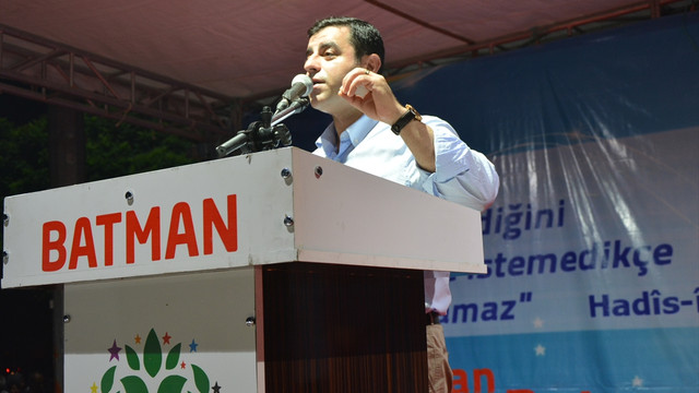 HDP Eş Genel Başkanı Demirtaş: