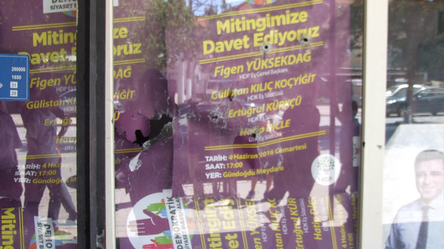 HDP temsilciliğine silahlı saldırı iddiası