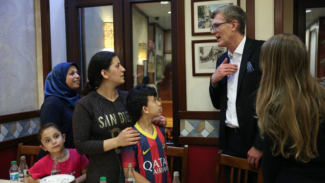 Hollanda Başkonsolosluğundan sığınmacılara iftar