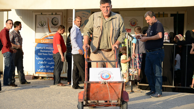 İİT'den Suriyeli sığınmacılara yardım