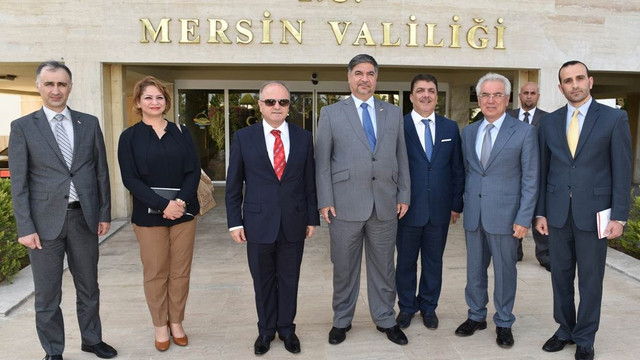 Irak'ın Ankara Büyükelçisi Al-Alawi Mersin'de