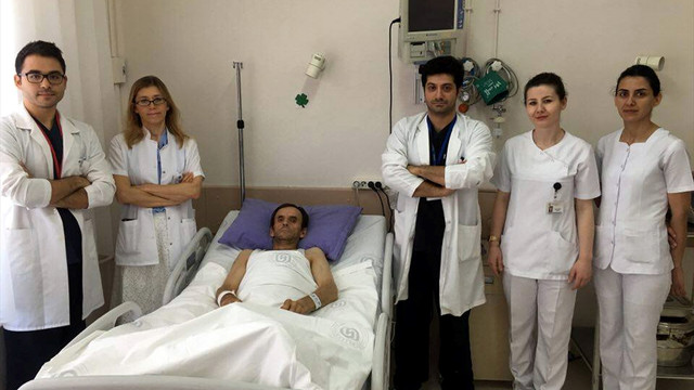 İş kazasında kopan bacağı yerine dikildi