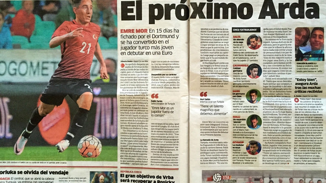 İspanyolların gözü Emre Mor'a çevrildi