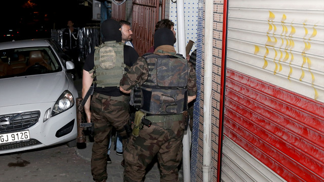 İstanbul'da terör örgütü operasyonu