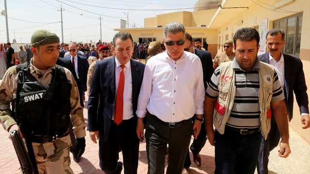 ITC Genel Başkanı Salihi'den Mahmur'a ziyaret