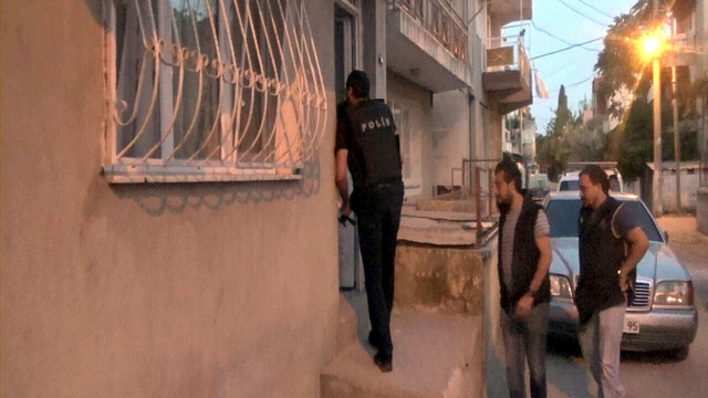 İzmir'de terör örgütü DAEŞ operasyonu