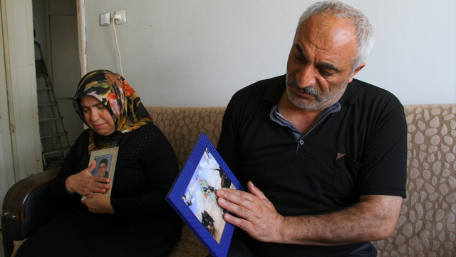 Kaçırılan askerin babasının en acı babalar günü