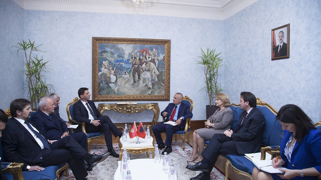 Karadağ Meclis Başkanı Pajovic Arnavutluk'ta