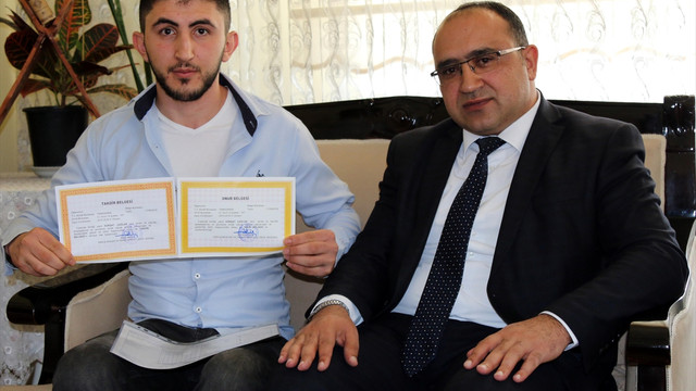 Karne heyecanını evinde yaşadı