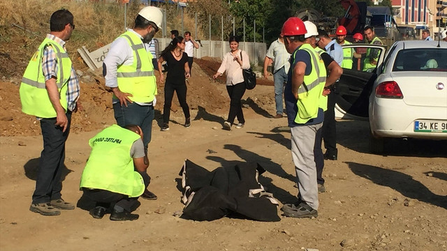 Kartal'da istinat duvarı çöktü: 1 ölü
