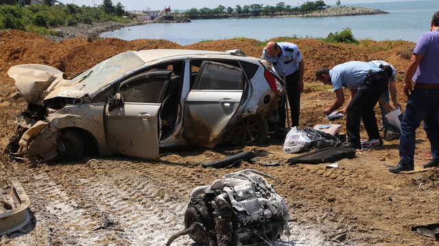 Kaza yaptıktan sonra hastaneden kaçmaya çalıştı
