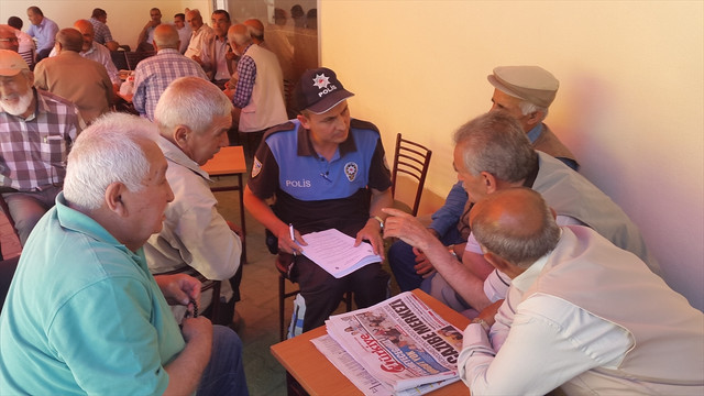 Kırşehir Emniyet Müdürlüğünden düğün anketi