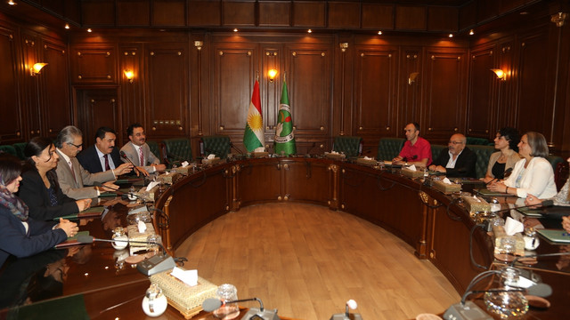 Kışanak'ın IKBY ziyareti