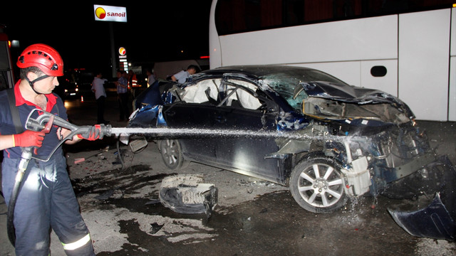 Kocaeli'de trafik kazası: 1 yaralı