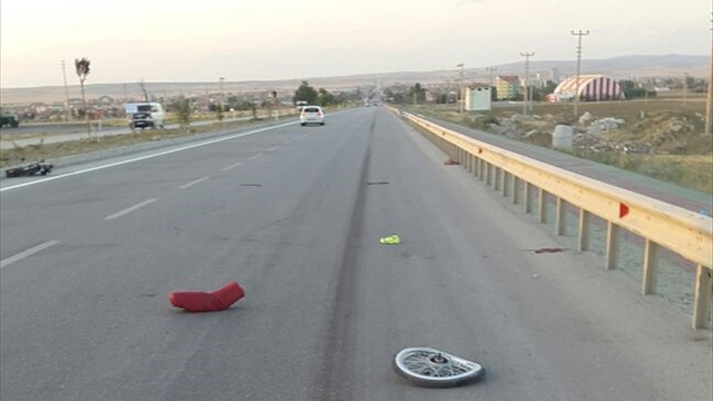 Konya'da trafik kazası: 1 ölü
