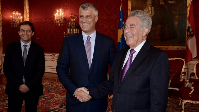 Kosova Cumhurbaşkanı Taçi'nin Viyana ziyareti